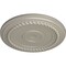 Ekena Millwork Alexandria Rope Ceiling Medallion (Fits Canopies up to 4 5/8"), 19 5/8"OD x 1 1/2"P, Pearl White CM18ALPWS - alternate 4